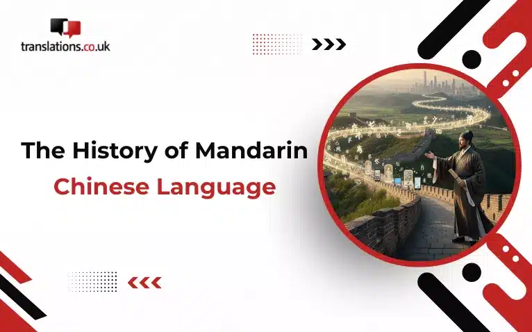 The History of Mandarin Chinese Language