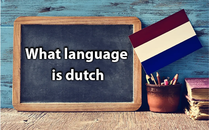 What language is dutch