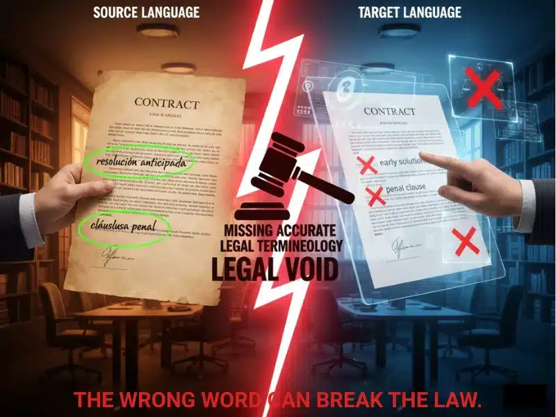 Missing Accurate Legal Terminology Missing Accurate Legal Terminology