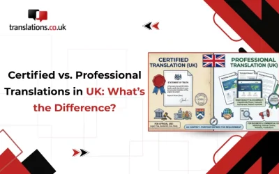 Certified vs. Professional Translations in UK: What’s the Difference?